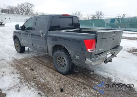 2013 Nissan Titan Sv из США, поврежденный, VIN 1N6BA0EC7DN302268